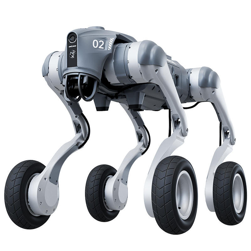 Go2-W quadruped robot