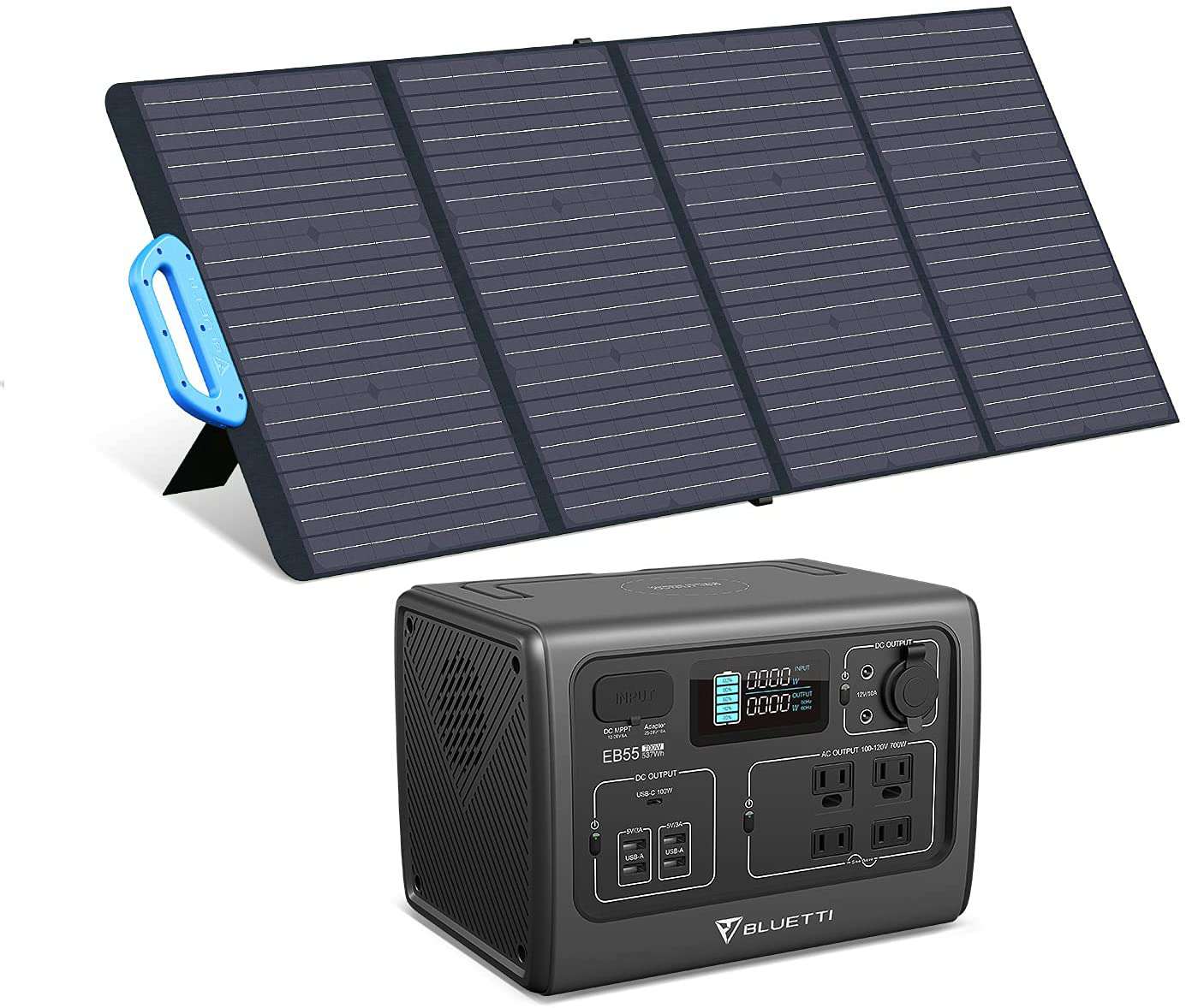Solar battery charger.